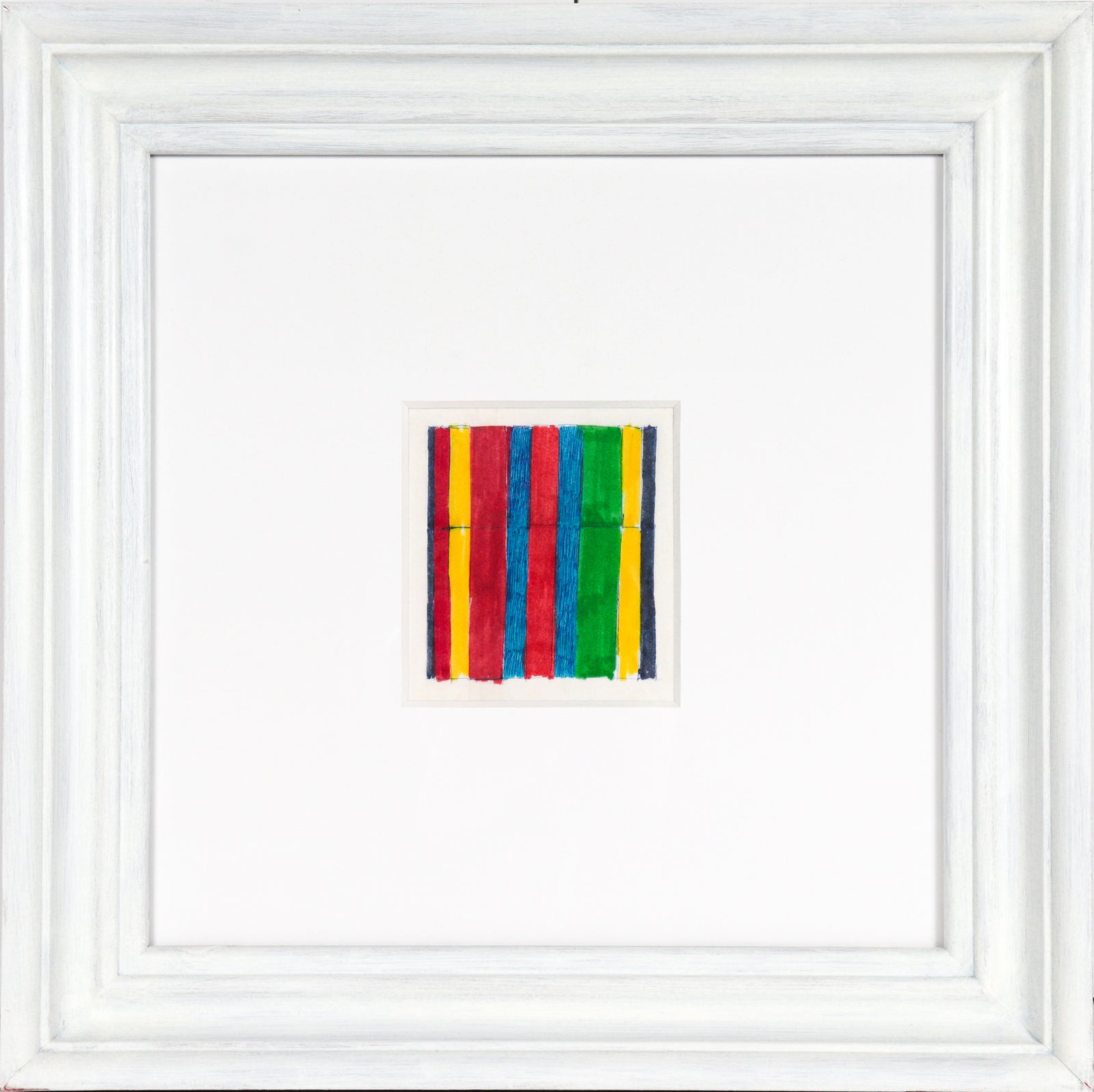 Multicolored Square Study<br>20th Century Ink<br><br>#24676