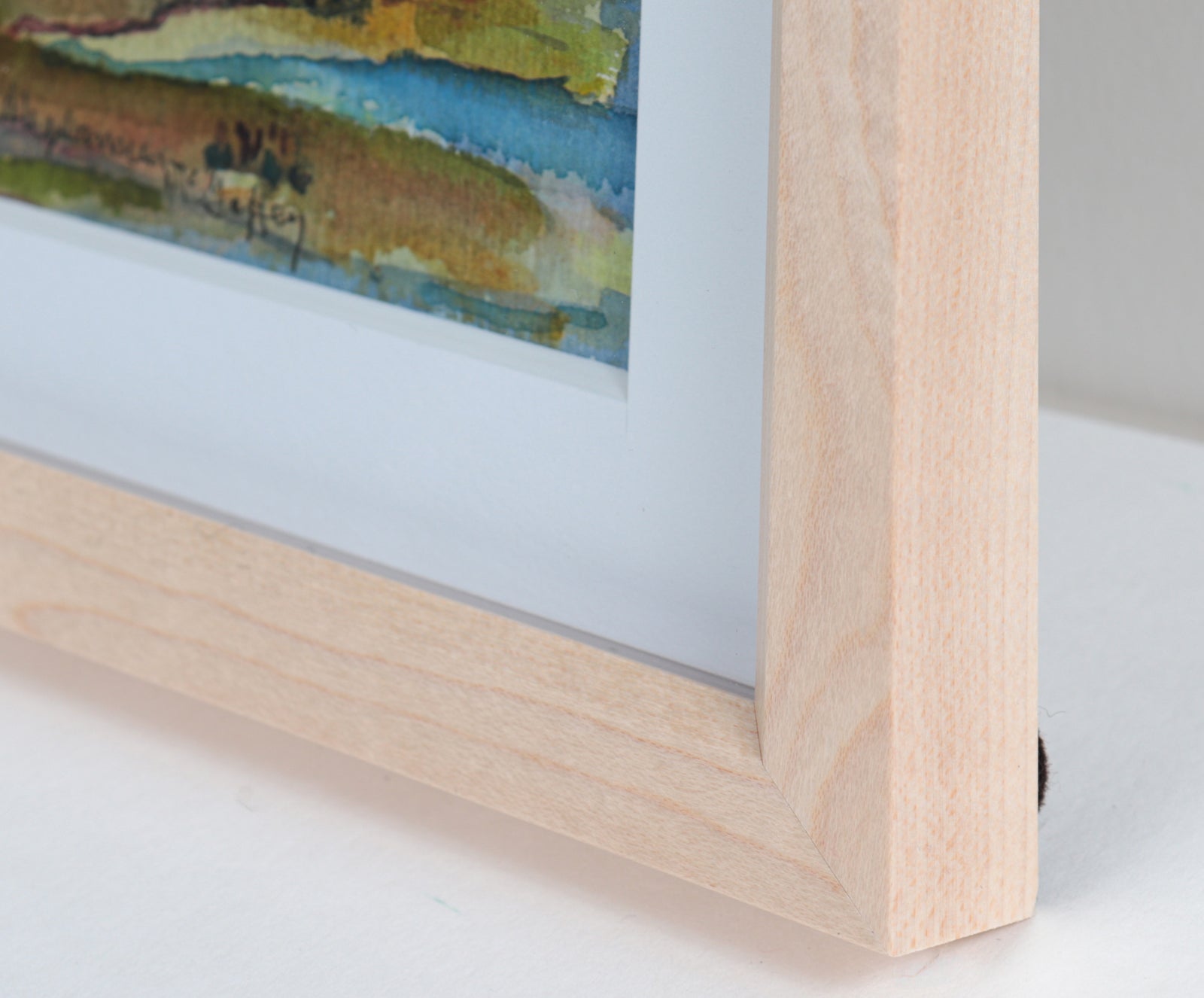 <i>West Marin Marshy Land, CA</i> <br>20th Century Watercolor <br><br>#44020