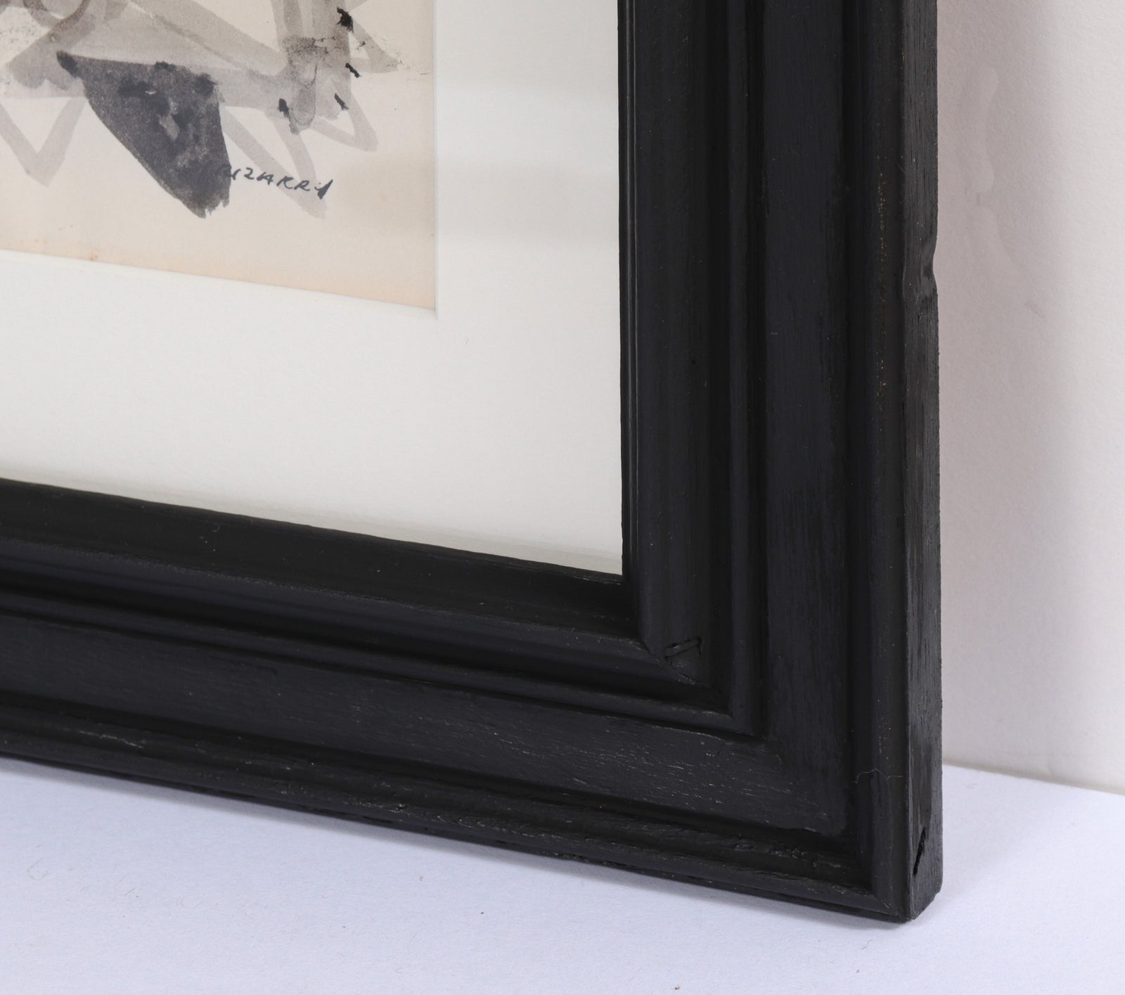 Deconstructed Monochromatic Abstraction<br>1966 Ink on Paper<br><br>#14791