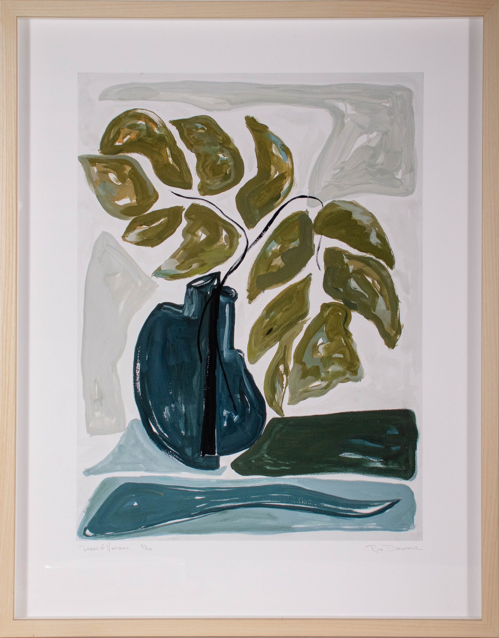 zz- <i>Leaves of Veridian</i> <br>Limited Edition Archival Print <br><br>ART-00831