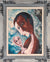 Couple with Child <br>1951 Oil <br><br>#C4537