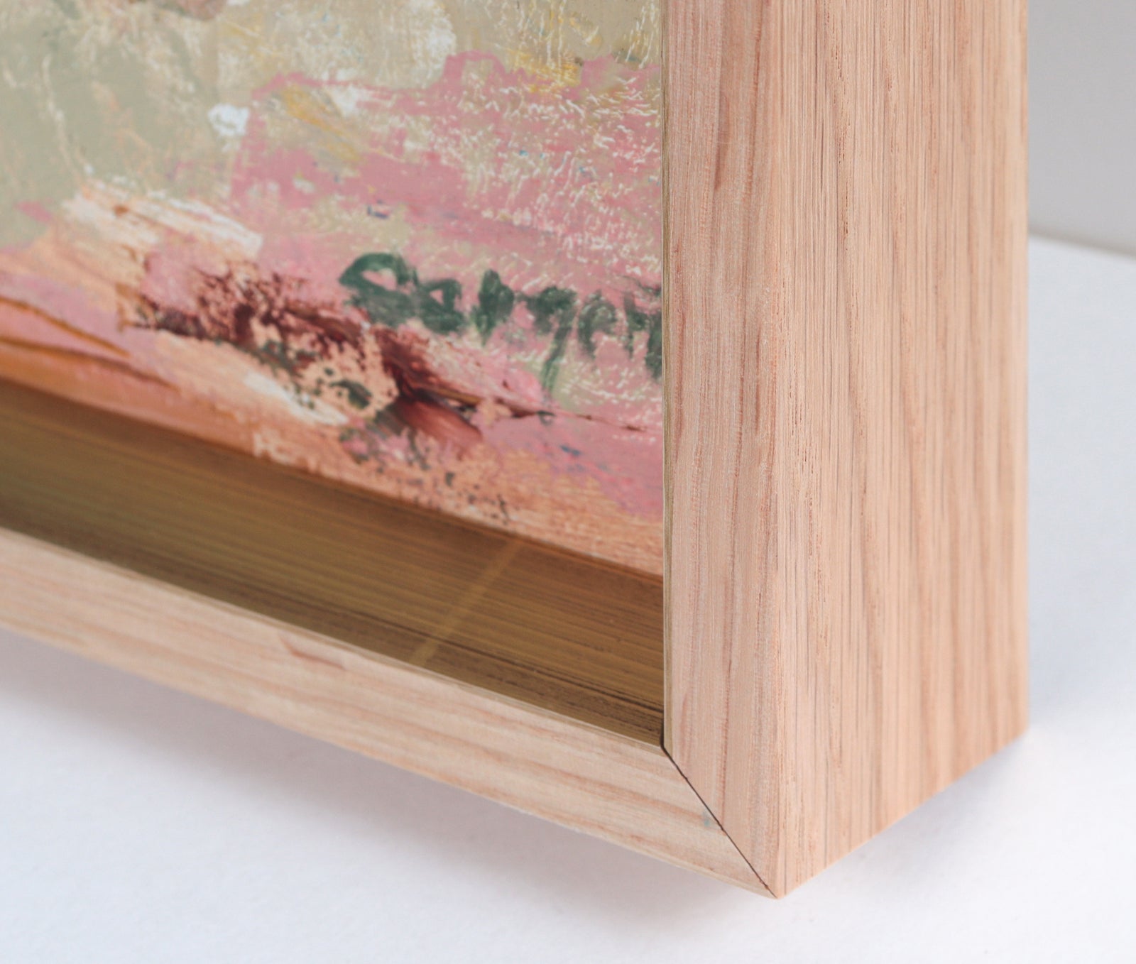 Serene Coastal Scene <br>Mid Century Oil <br><br>#C5583