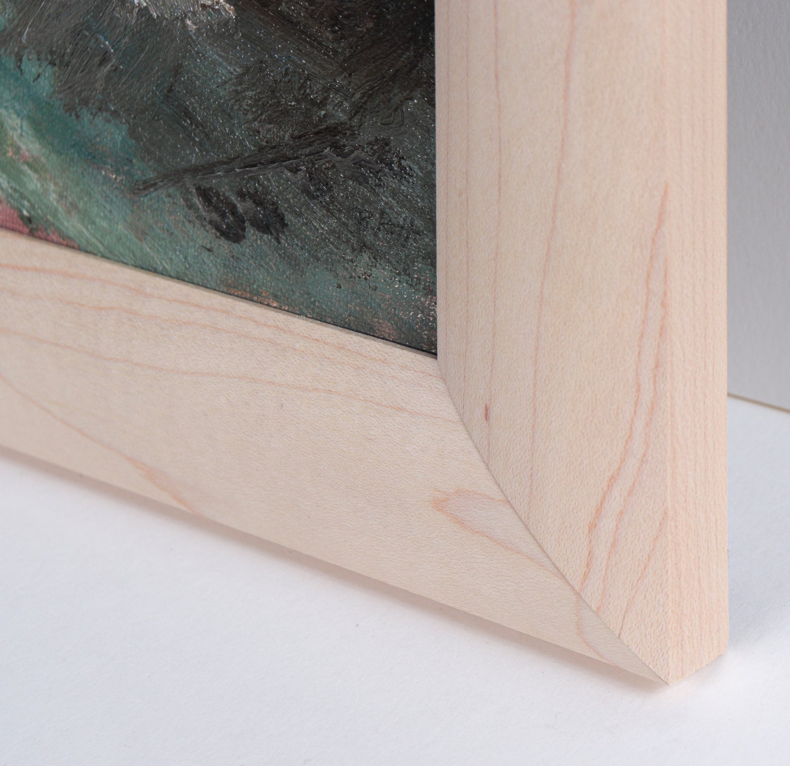 Petit City Scene <br>Mid Century Oil <br><br>#C5611