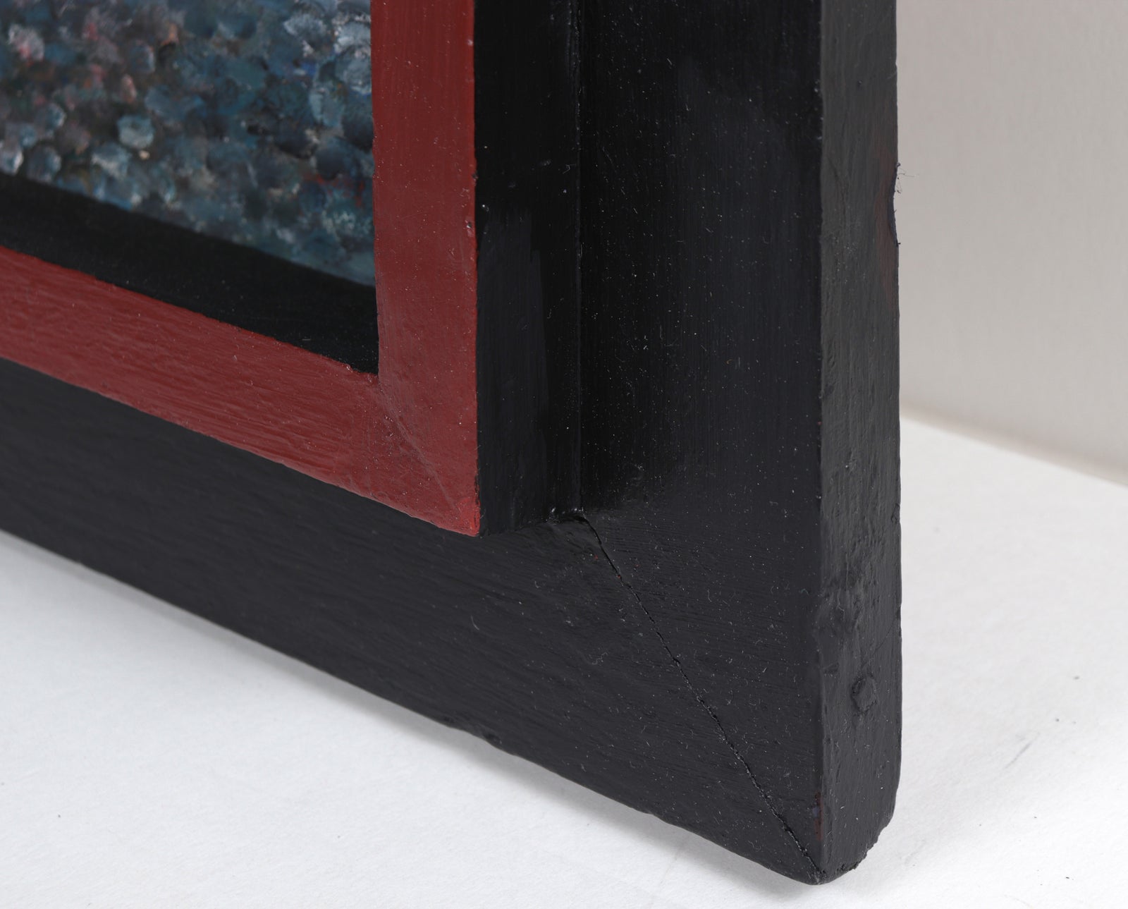 Surreal Cafe Scene <br>Mid Century Oil <br><br>#C5722