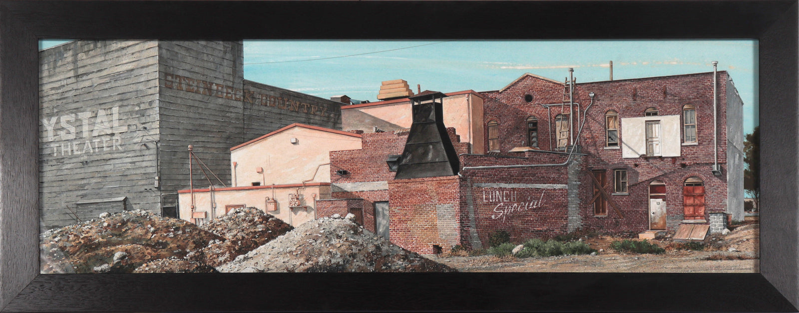 <i>Monterey Street</i> <br>1993 Watercolor on Board <br><br>#C6131