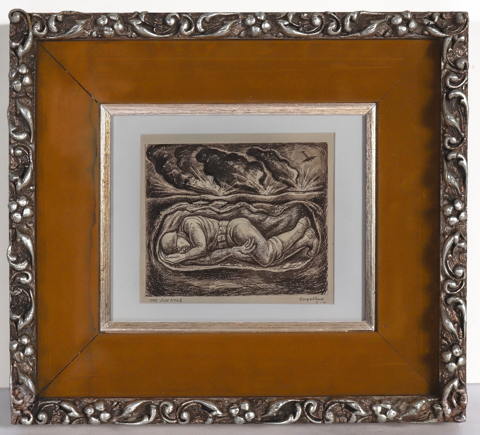 <I>The Fox Hole</I> <br>1940's Ink <br><br>#C7705