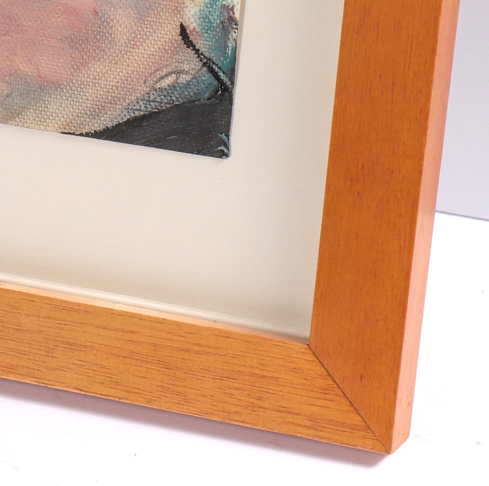 Gestural Seated Nude <br>20th Century Oil <br><br>#C8048