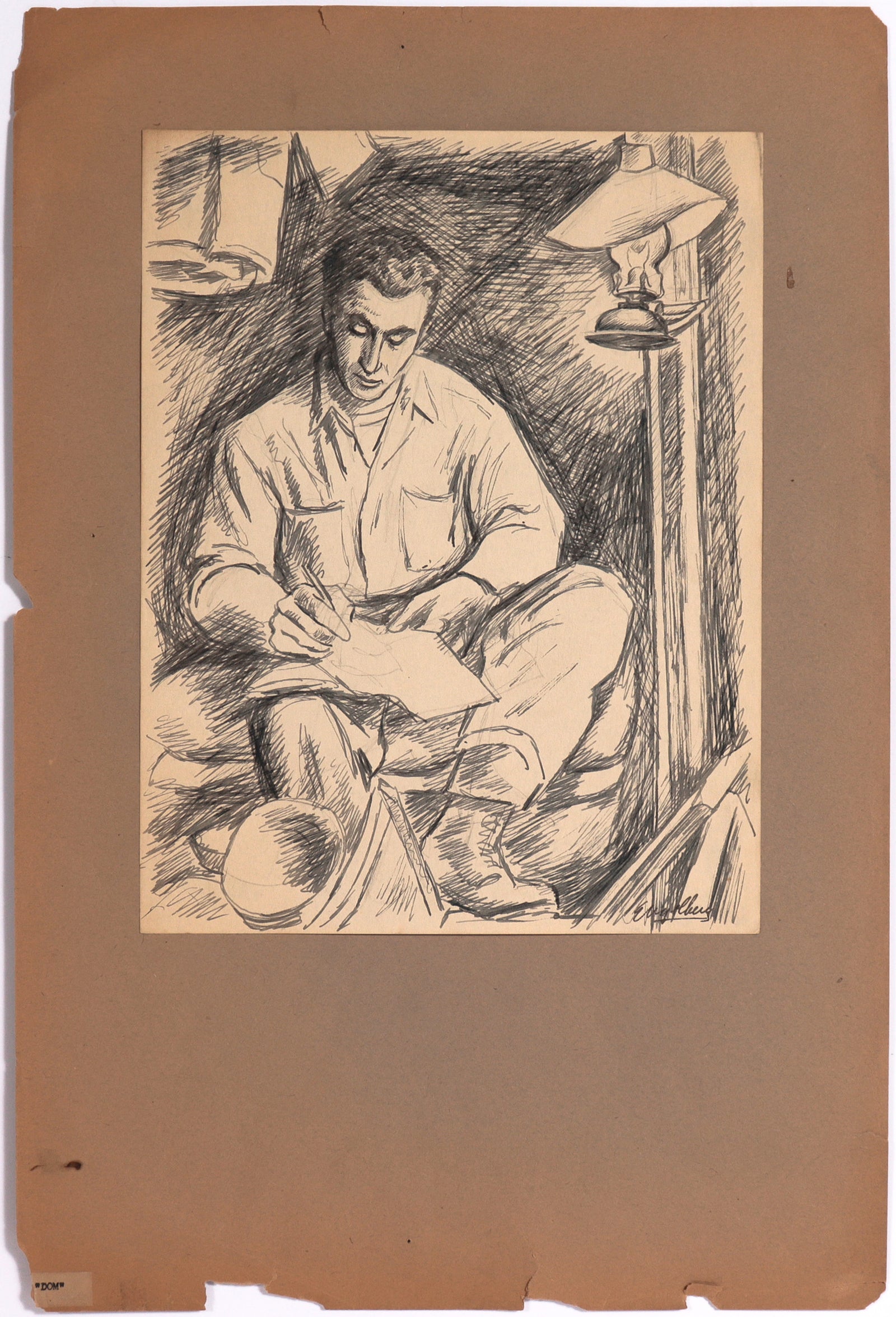 <I>Dom</I> <br>1940's Ink <br><br>#C8195