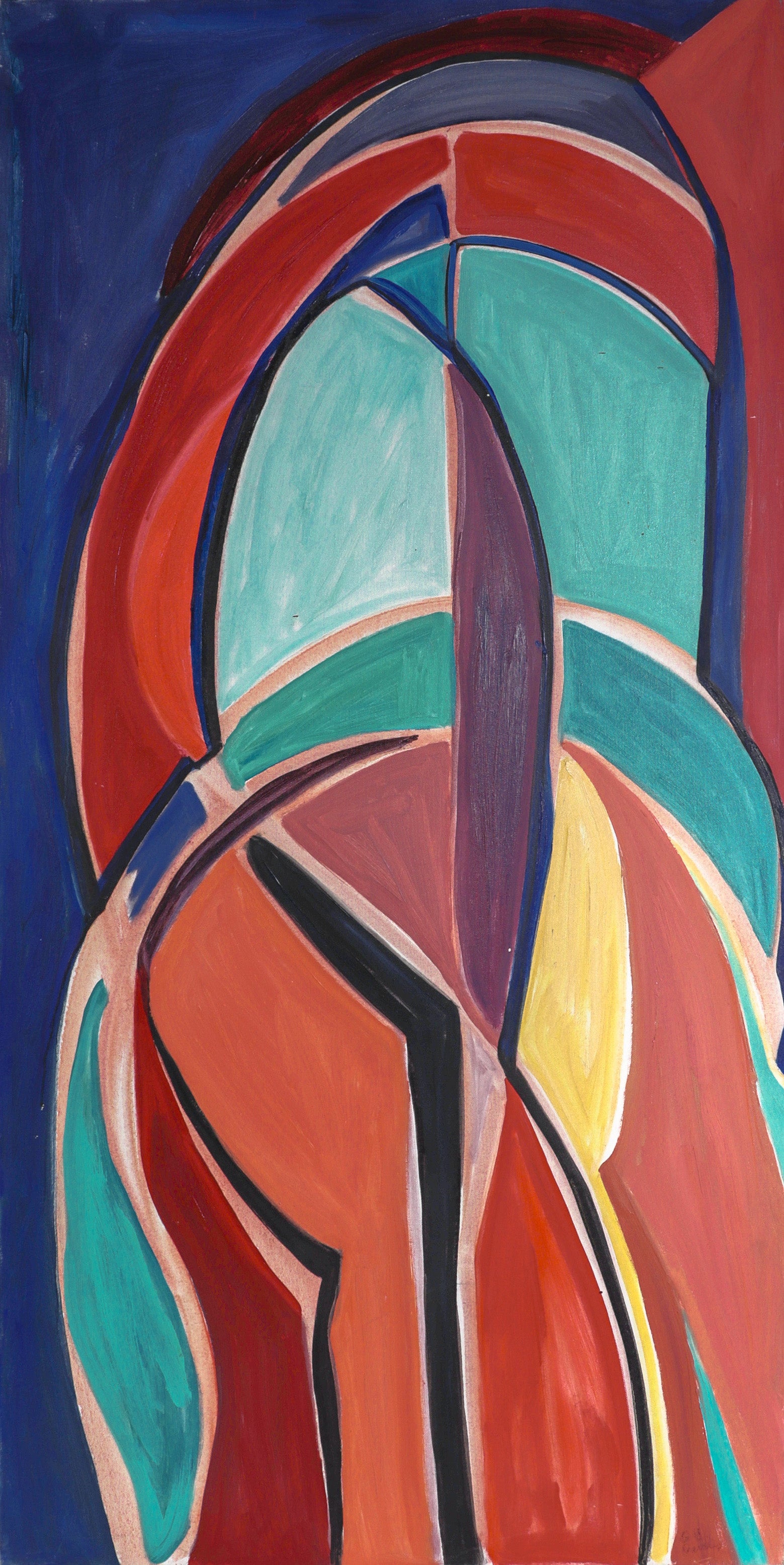 <I>Totem</I> <br>1980's Oil <br><br>#C8205