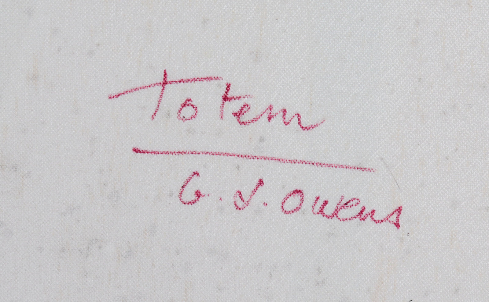 <I>Totem</I> <br>1980's Oil <br><br>#C8205