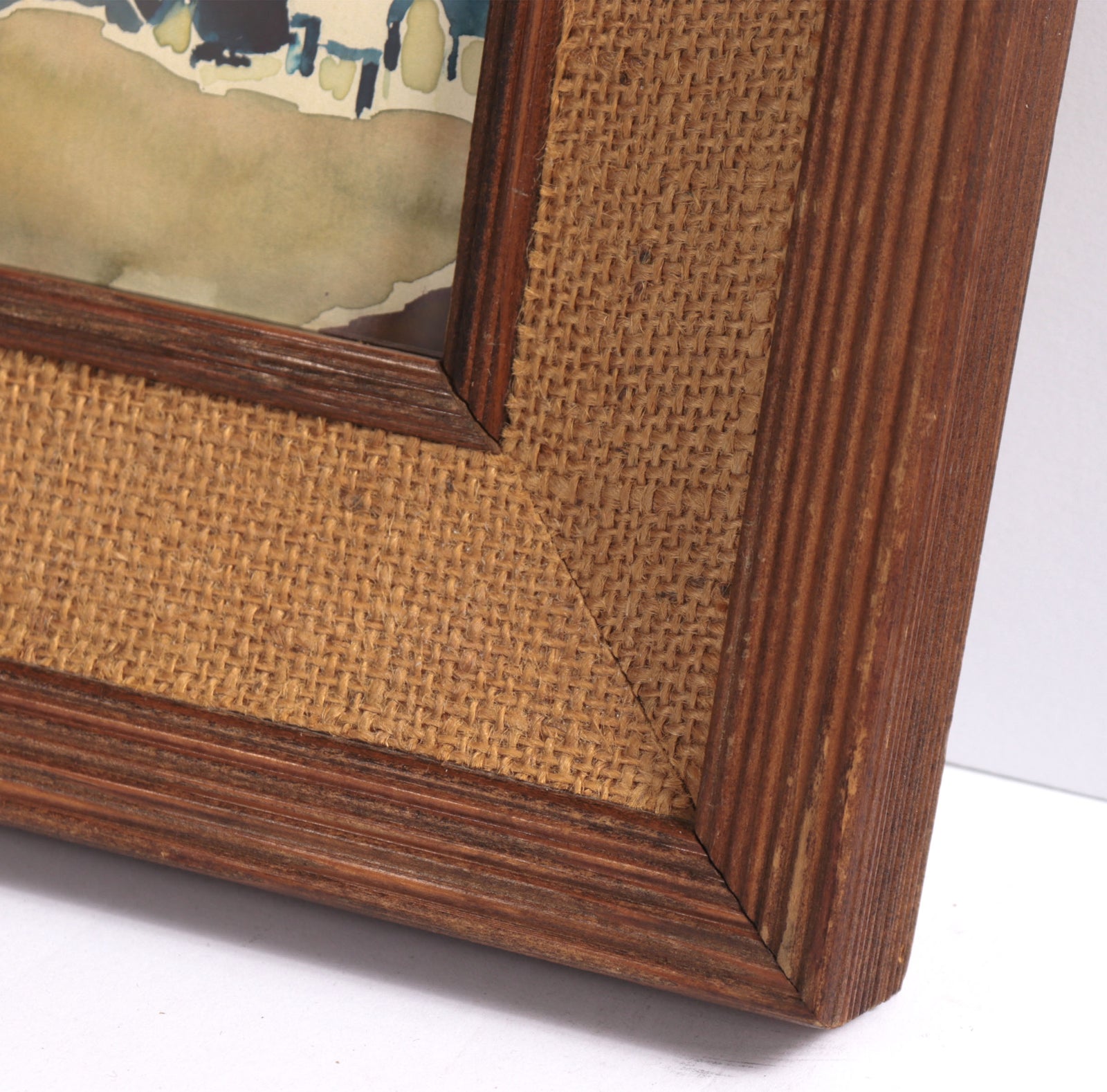 Quaint Abstracted Landscape <br>2010 Watercolor <br><br>#C8399