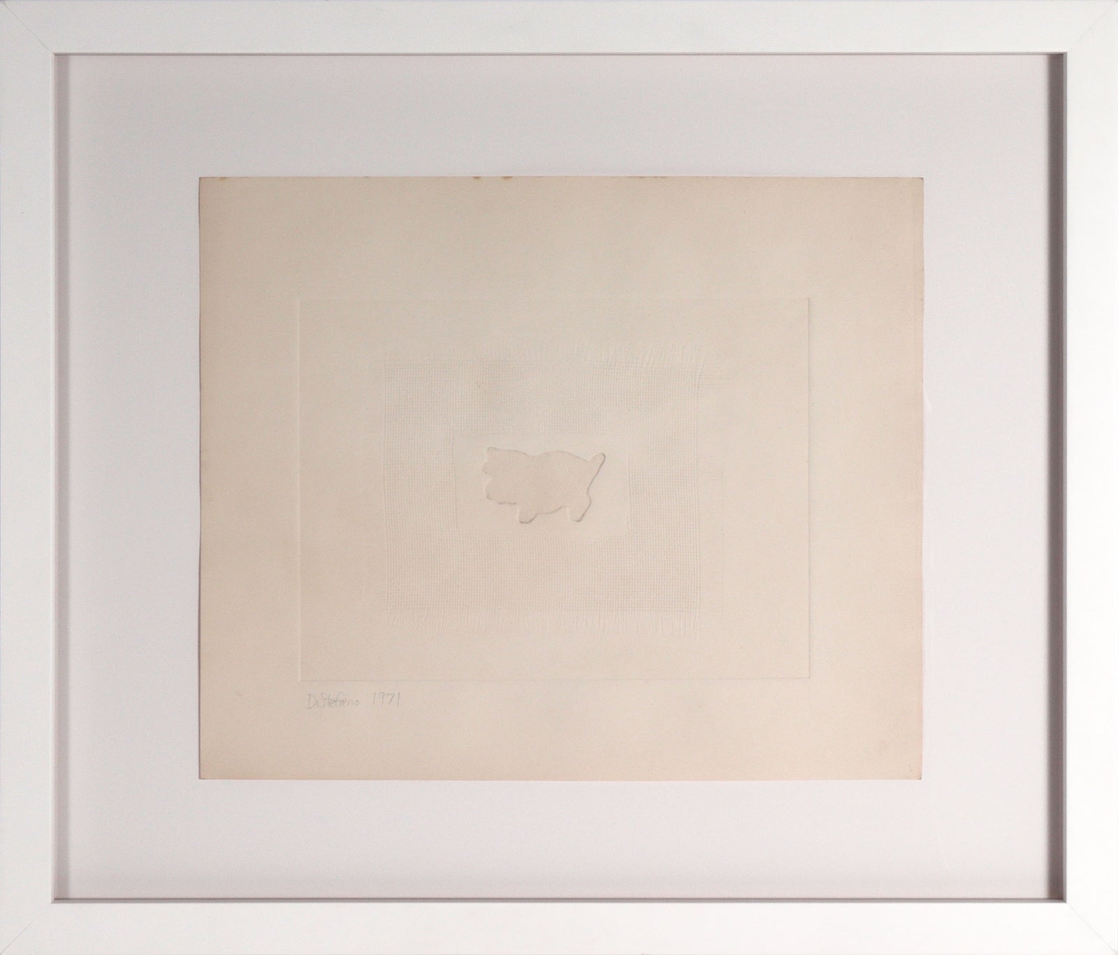 Blind Embossed Abstract <br>1971 <br><br>#C8544