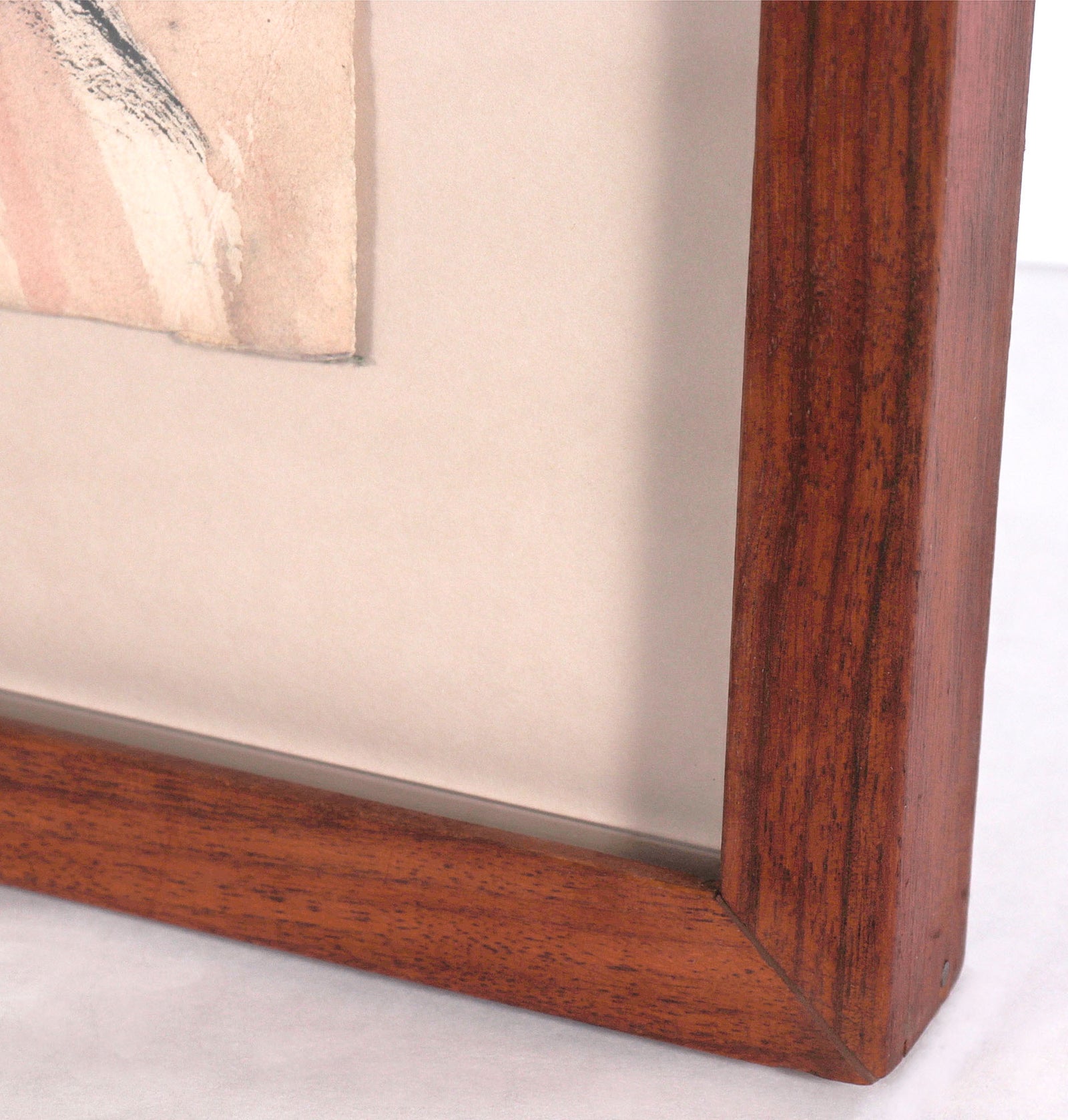 Windy Trees in Landscape <br>20th Century Mixed Media <br><br>#C8552