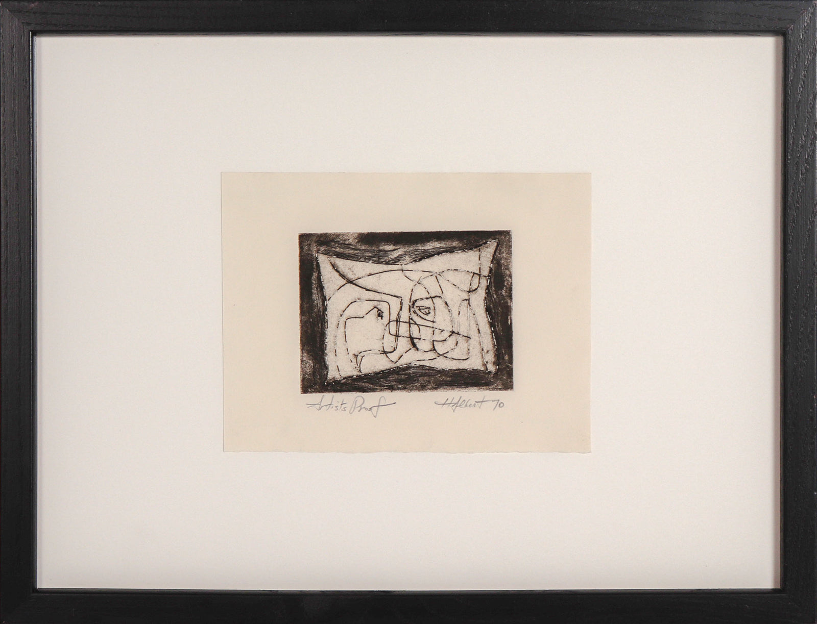 <i>Artist Proof</i> <br>1970 Etching <br><br>#C8610