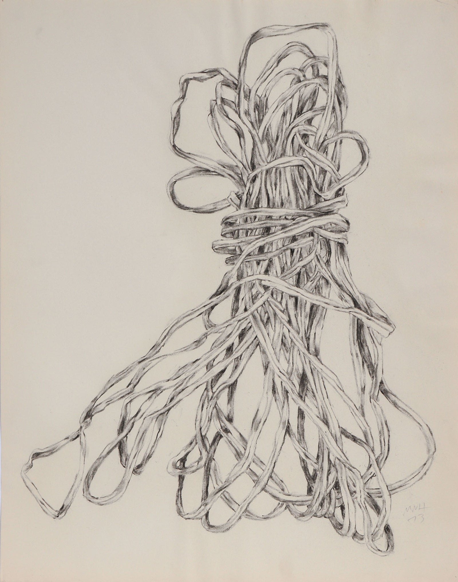 String in a Bundle <br>1973 Charcoal <br><br>#C8759