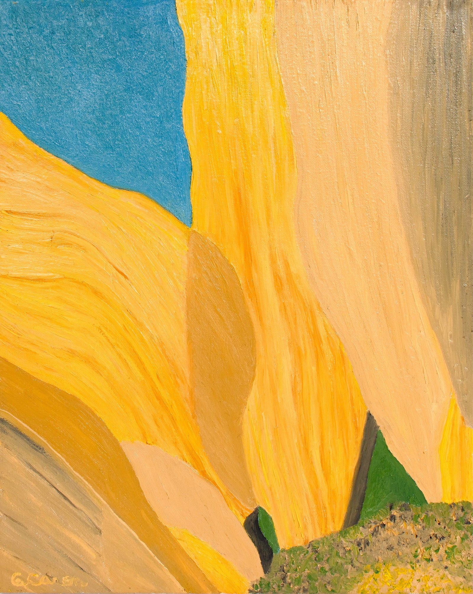 <i>Sunflower Petals</i> <br>2025 Oil <br><br>#C9102