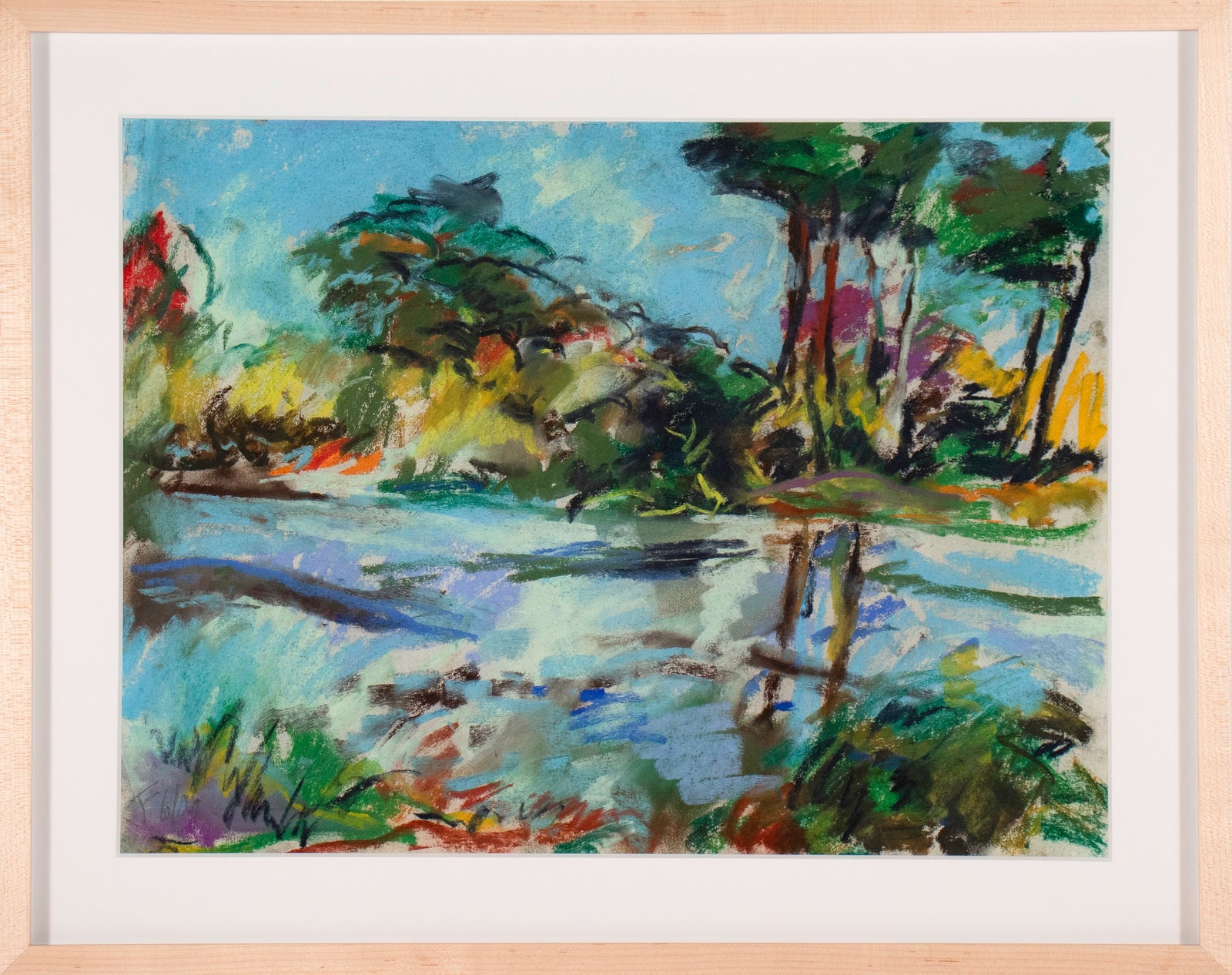 Energetic Landscape <br>2006 Pastel <br><br>#D1180