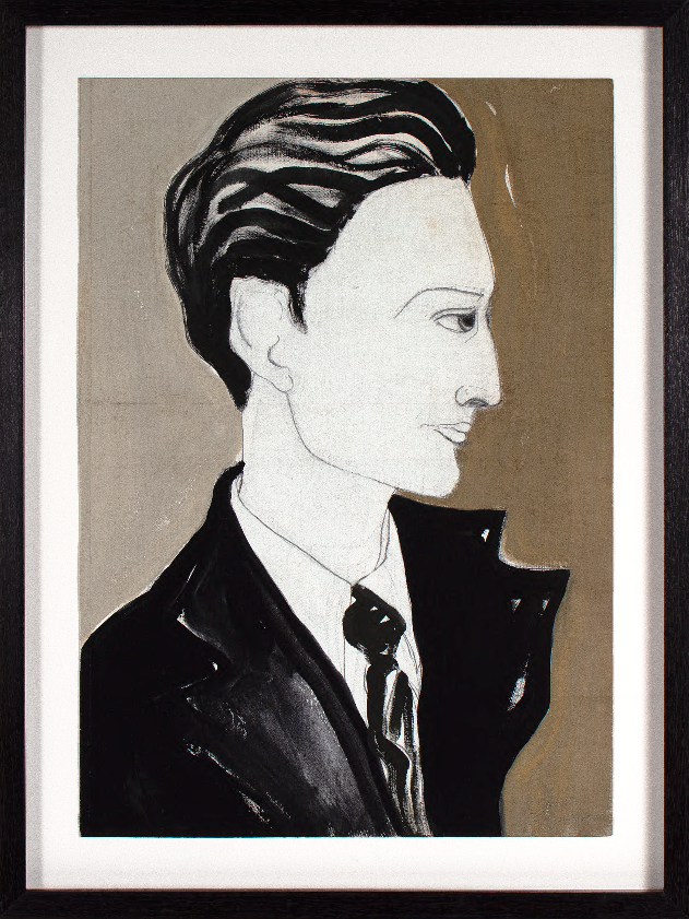 <I>Gluck</I> <br>2025 Gouache and Graphite <br><br>#C7989