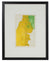 Mid Century Yellow Totem<br>Watercolor & Graphite<br><br>#14535