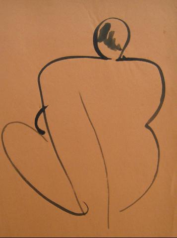 Spare Ink Figure<br>1930-50s<br><br>#16017