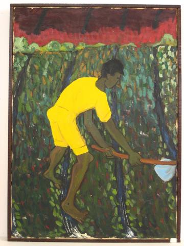 <i>Campesino, The Country Farmer</i><br>Oil, 1940-70s<br><br>#4826