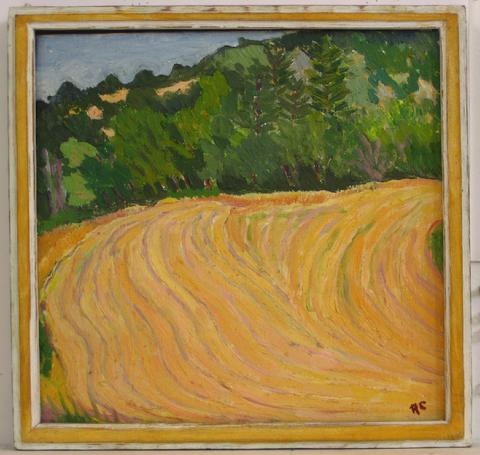 Golden Country Road<br>Mid Century Oil<br><br>#4937