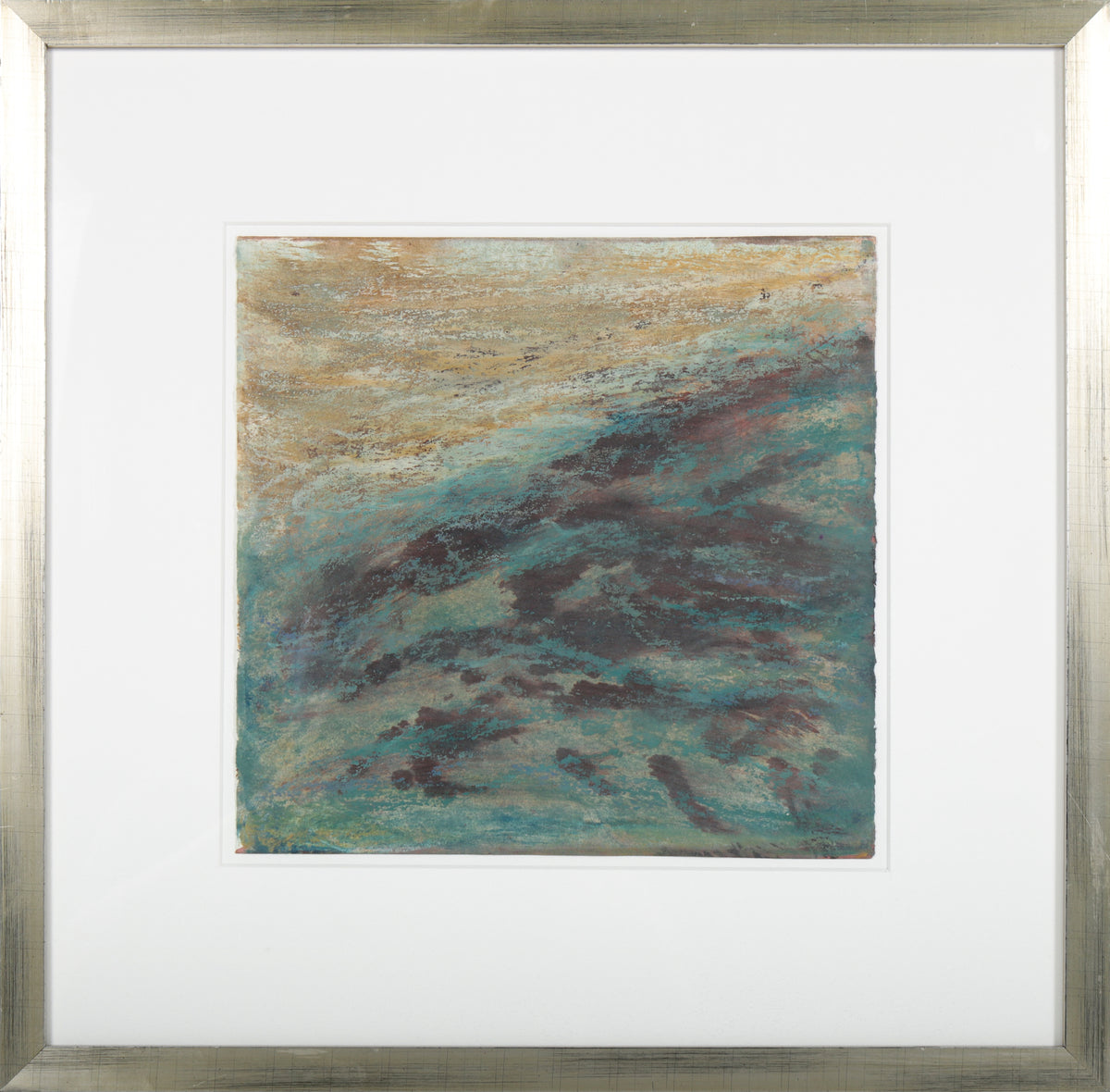 &lt;i&gt;Storm at Sea II&lt;/i&gt; &lt;br&gt;1990 Ink, Watercolor &amp; Pastel &lt;br&gt;&lt;br&gt;#66710