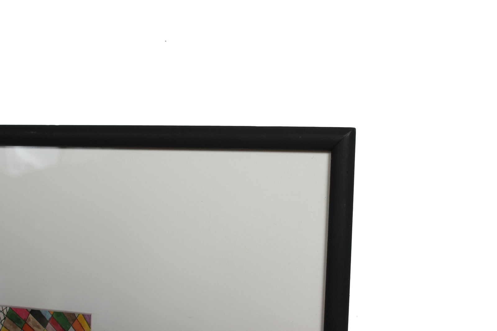 Color Study on a Warping Grid <br>1967 Ink & Watercolor <br><br>#72109