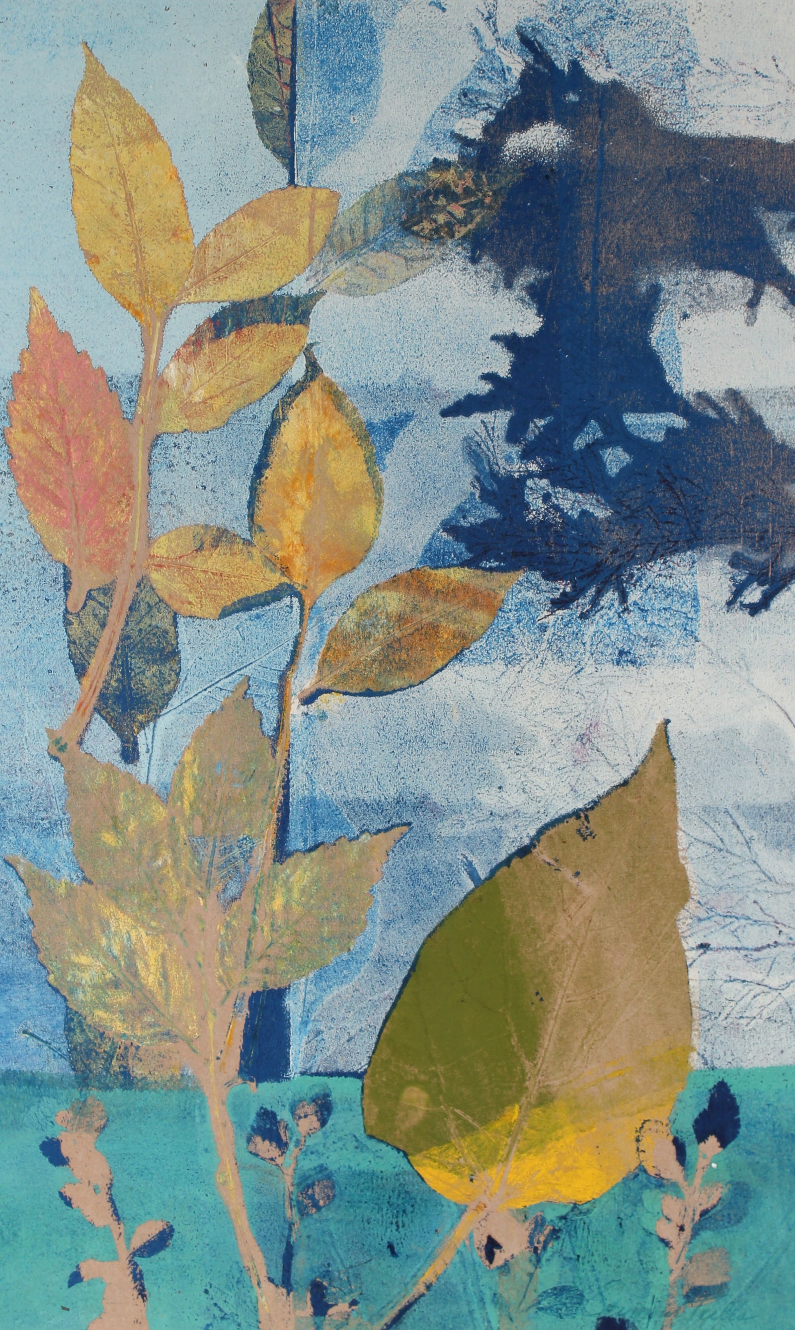 <i>May</i> <br>1971 Original Mixed Media Print on Paper <br><br>#80893