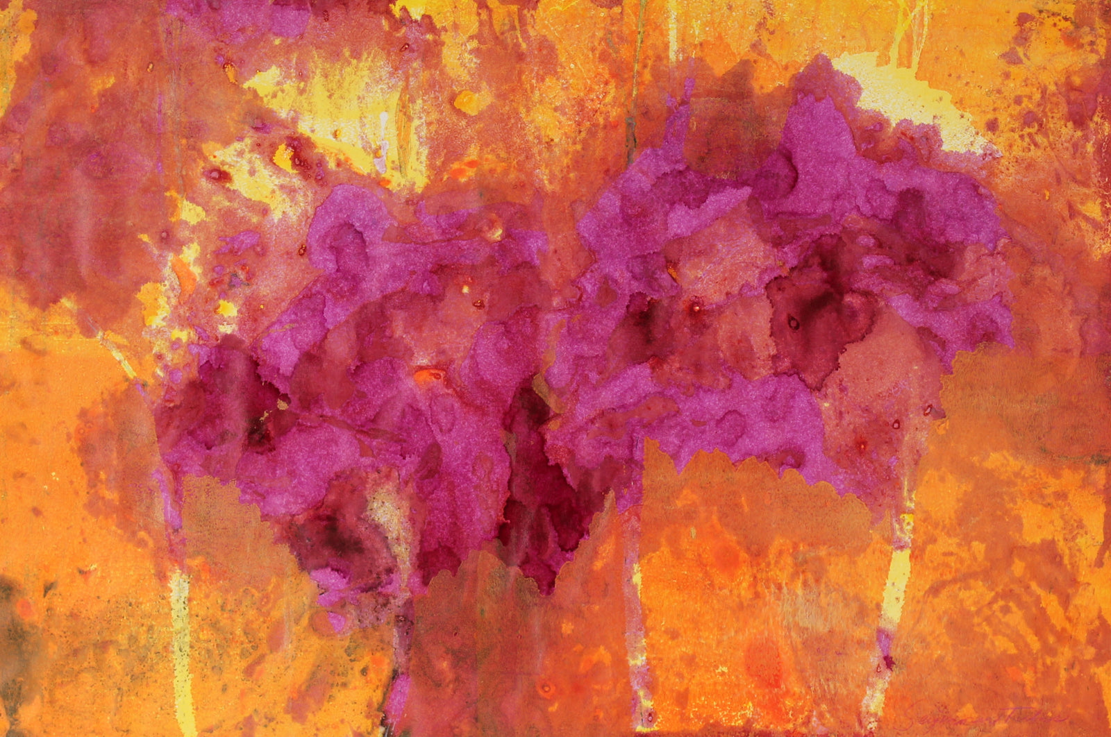 <i>July</i> <br>1971 Original Mixed Media Print on Paper <br><br>#80895