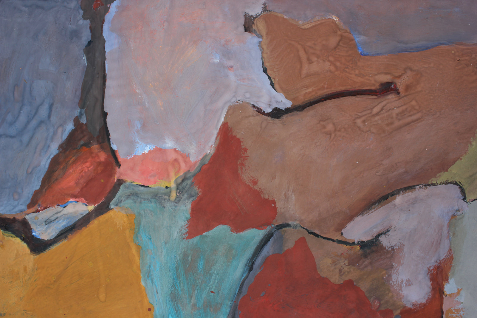 San Francisco Abstract Expressionist Painting<br>1960s<br><br>#88908