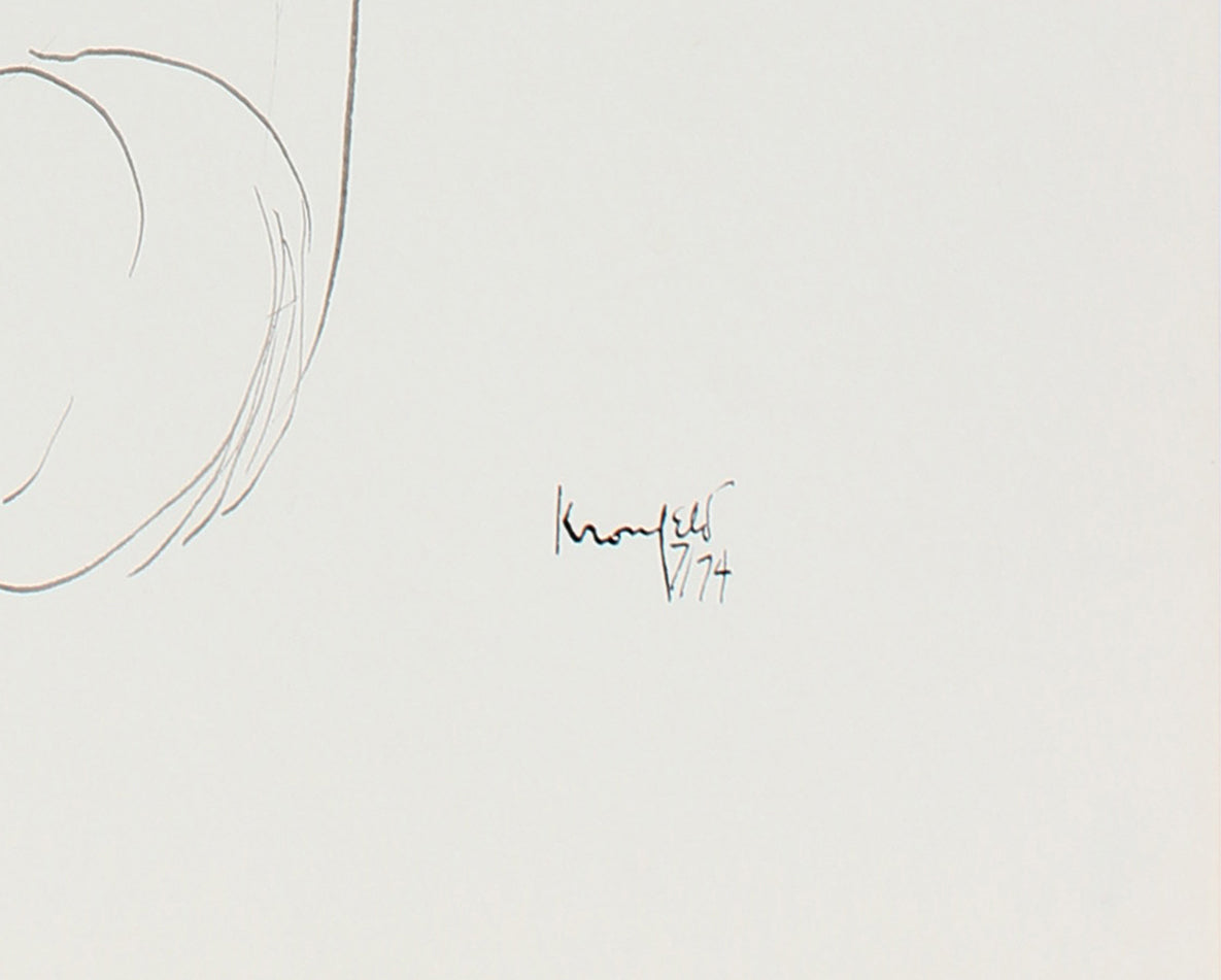 Apprehensive Baboon Holding a Fruit <br> July 1974 Century Oil <br><br>#A5988