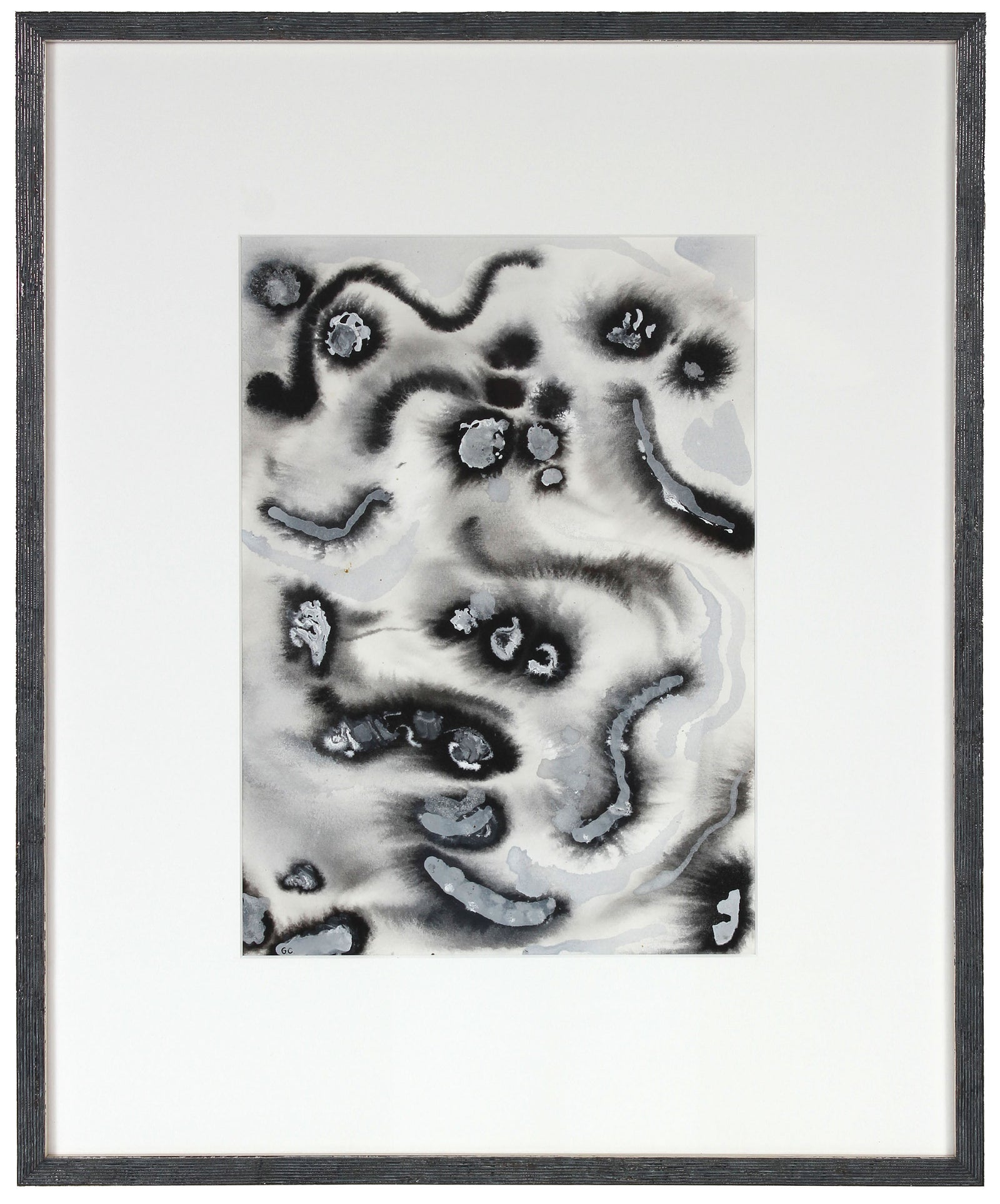 <i>Water Ripples - à l'ombre</i> <br>2018 India Ink <br><br>#A6066