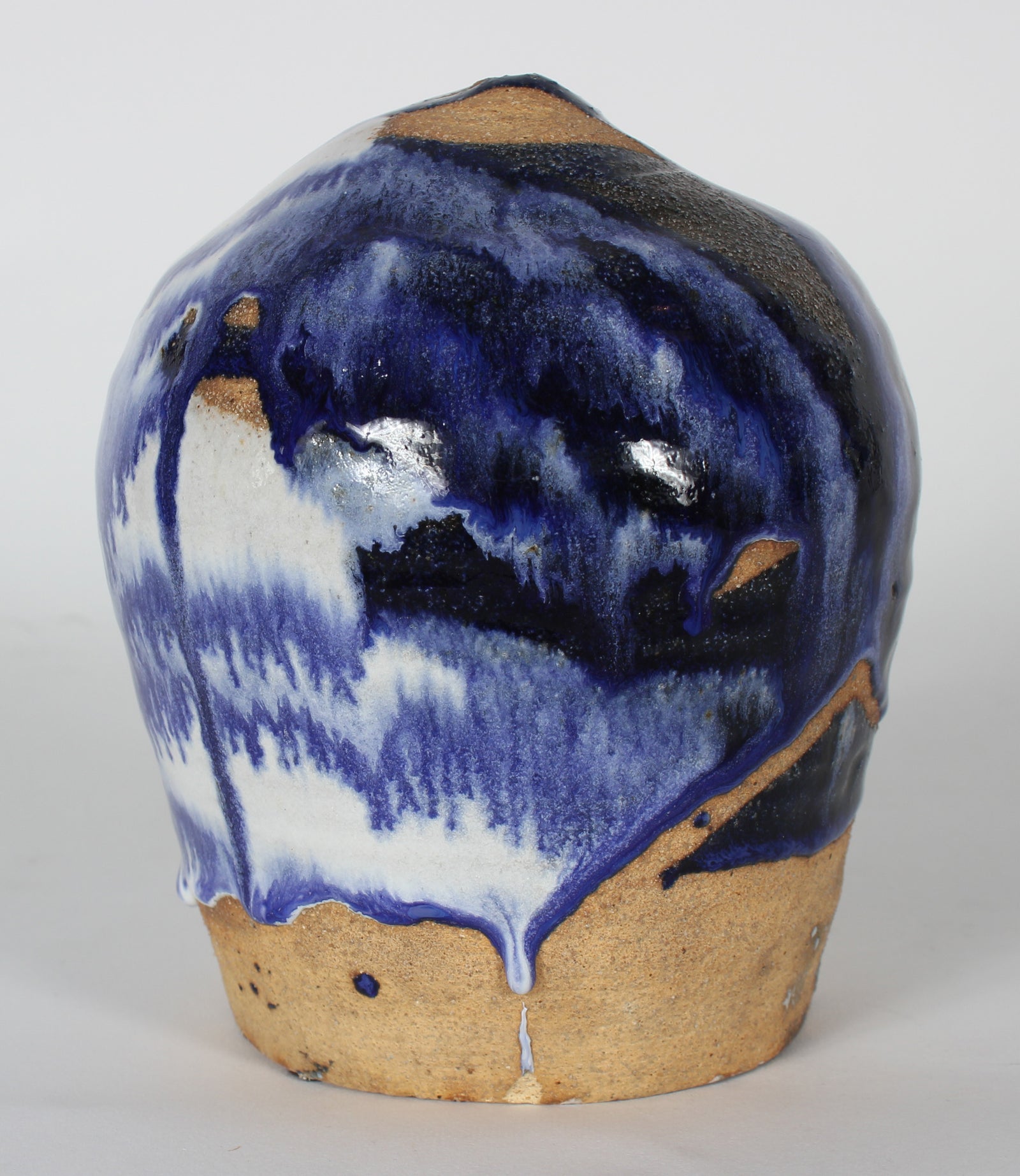 Collection of 20th Century Ceramics with Rich Blues <br><br>#1761