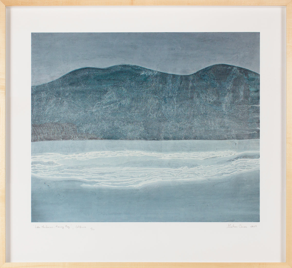 &lt;i&gt;Lake Mendocino: Morning Fog&lt;/i&gt; &lt;br&gt;Limited Edition Archival Print &lt;br&gt;&lt;br&gt;ART-16835