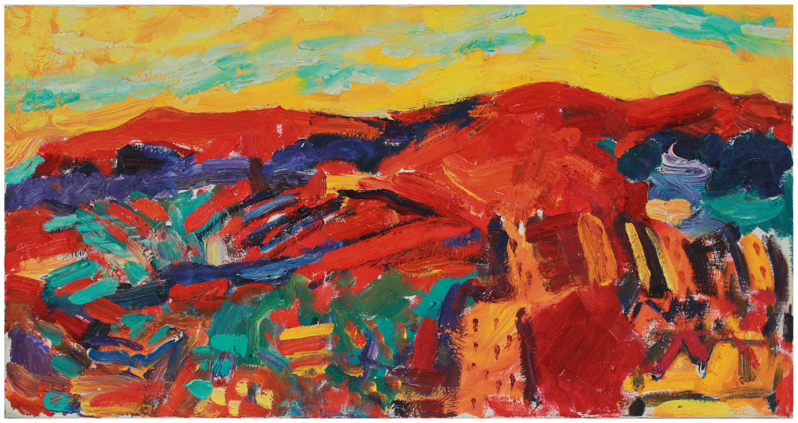 <i>Day Before the Fist Storm of the Season</i> <br>2011 Oil <br><br>#B0369