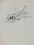 Rowboat in the Bay <br>1940-60s Graphite <br><br>#B0776