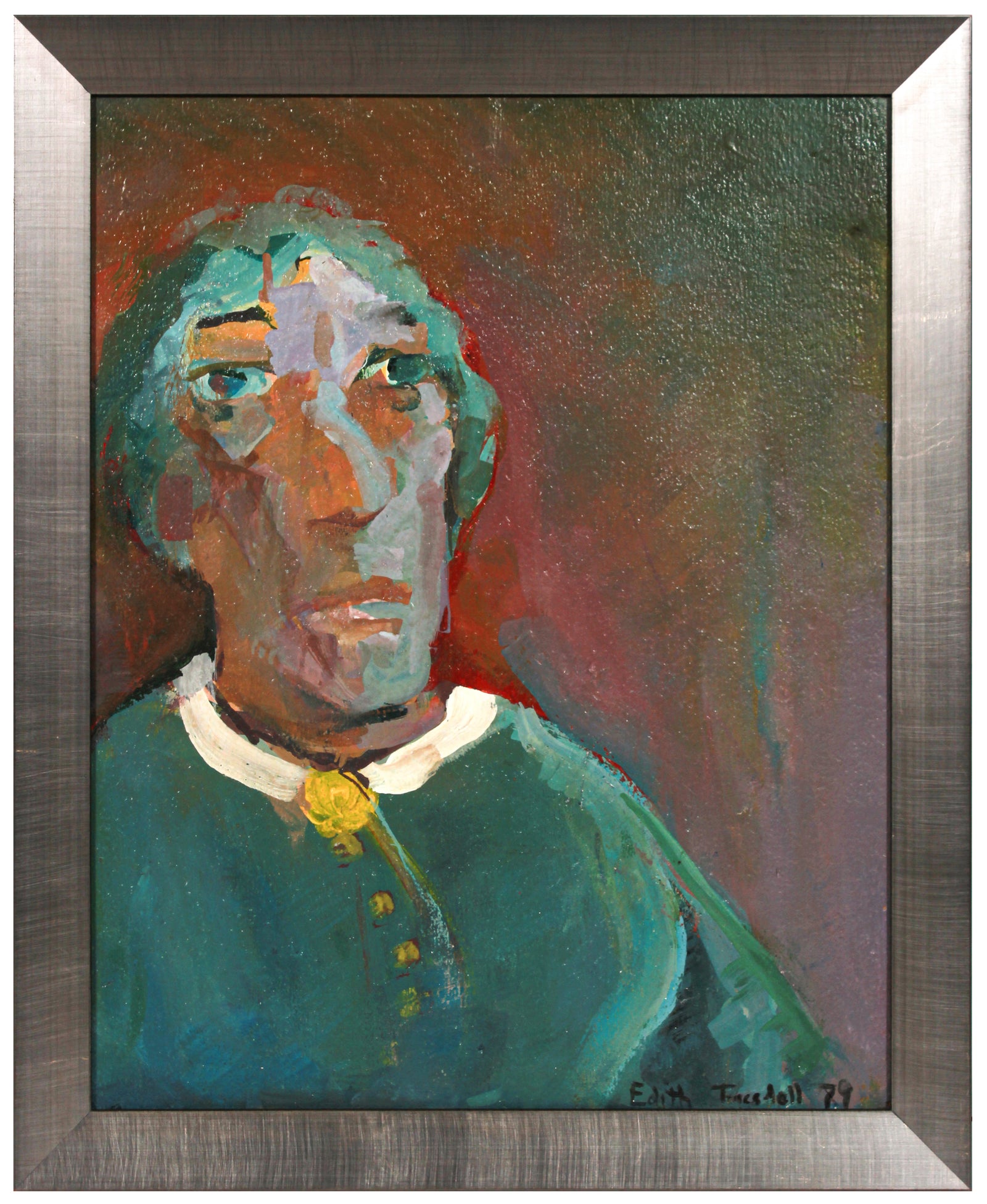 <i>My Great Aunt</i> <br>1979 Acrylic <br><br>#B2357