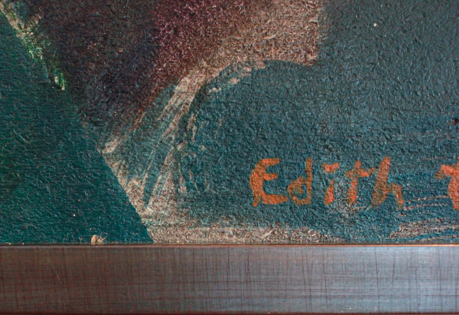 <i>My Great Aunt</i> <br>1979 Acrylic <br><br>#B2357