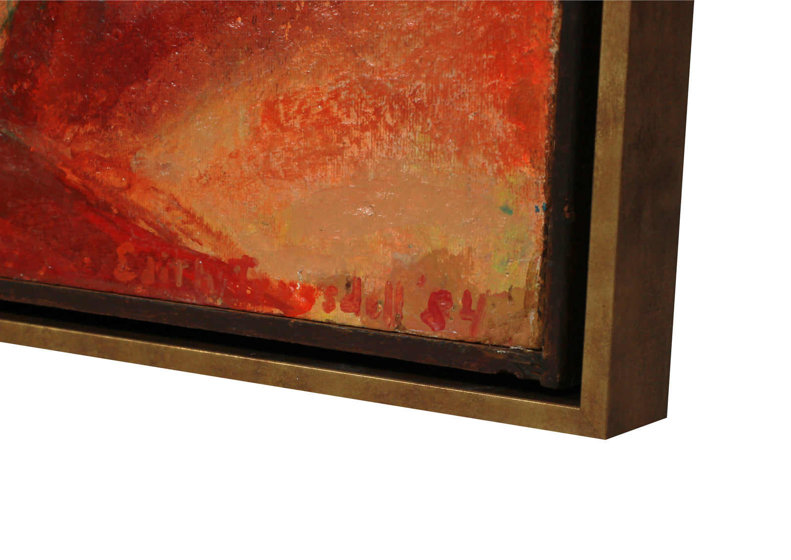 <i>Clump of Weeds</i> <br>1984 Acrylic <br><br>#B2387