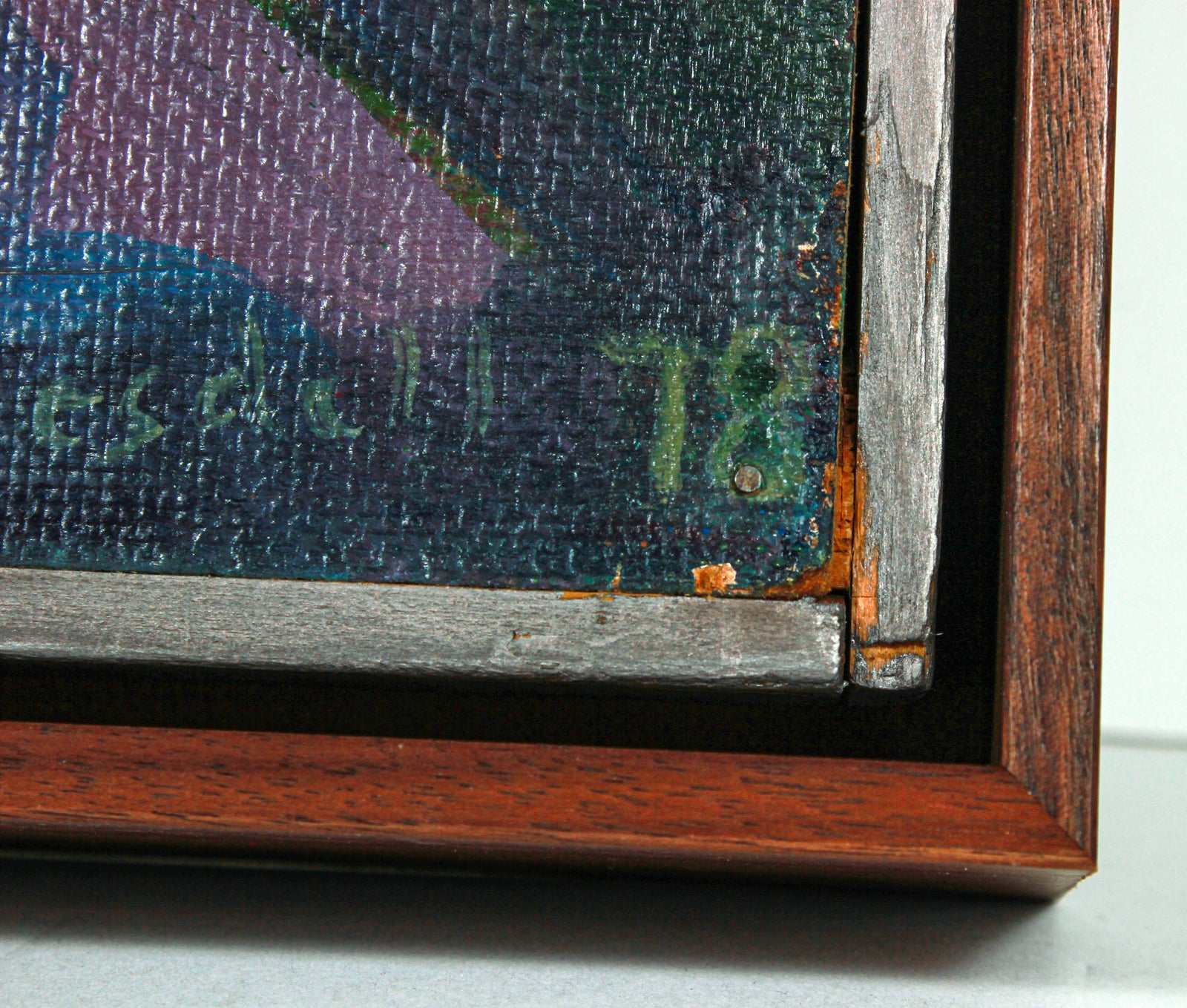 <i>Seashore Farm</i> <br>1978 Acrylic <br><br>#B2534