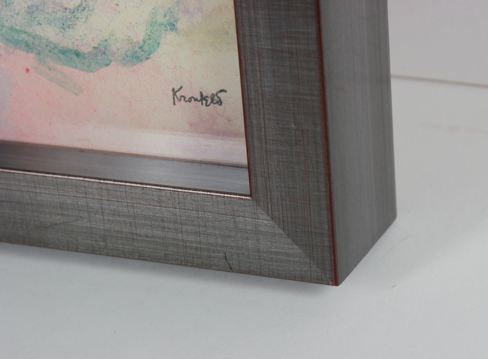 Vivid Floral Still Like <br>1960-70s Oil & Sand Mixed Media <br><br>#B2679