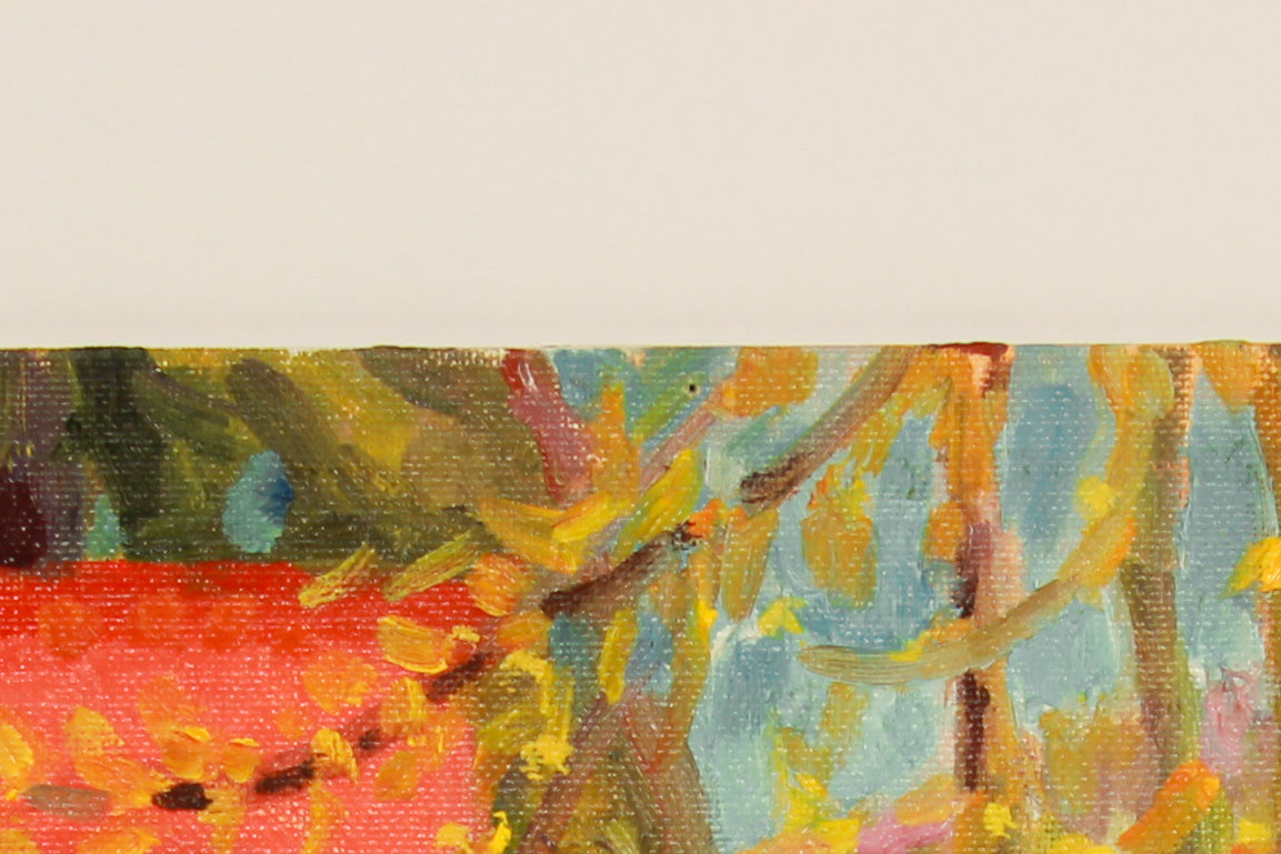 Red Adobe Home <br>20th Century Oil <br><br>#B2686