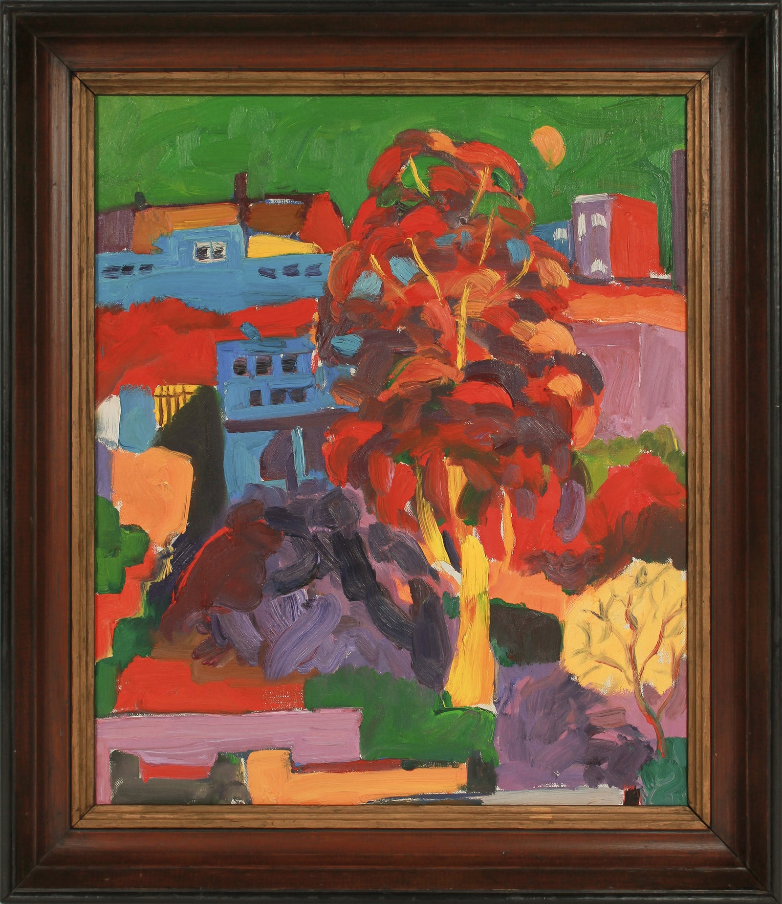 <i>Green Sky</i> <br>2011 Oil <br><br>#B3161