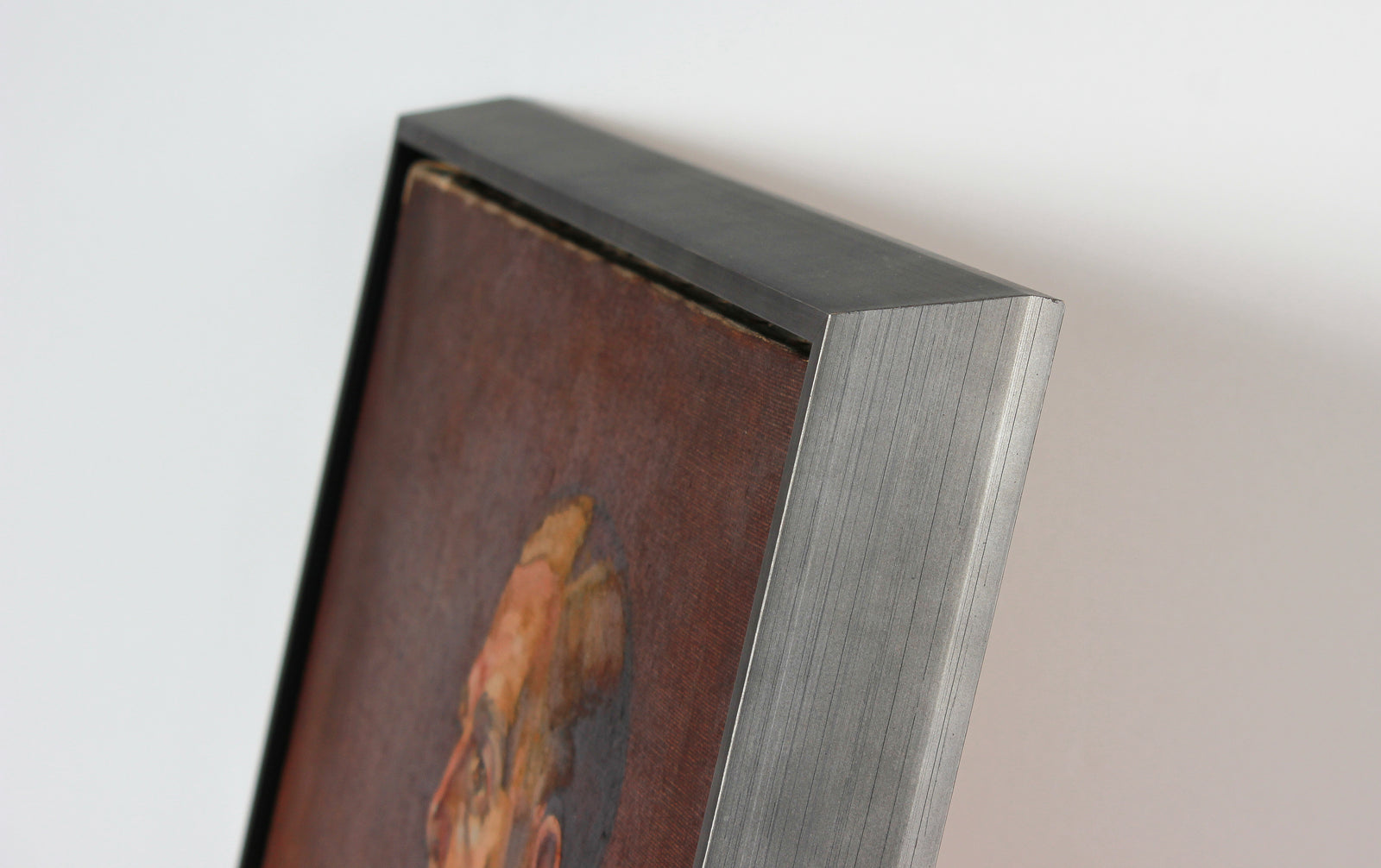 Modernist Male Portrait in Profile <br>1945 Oil <br><br>#B3297