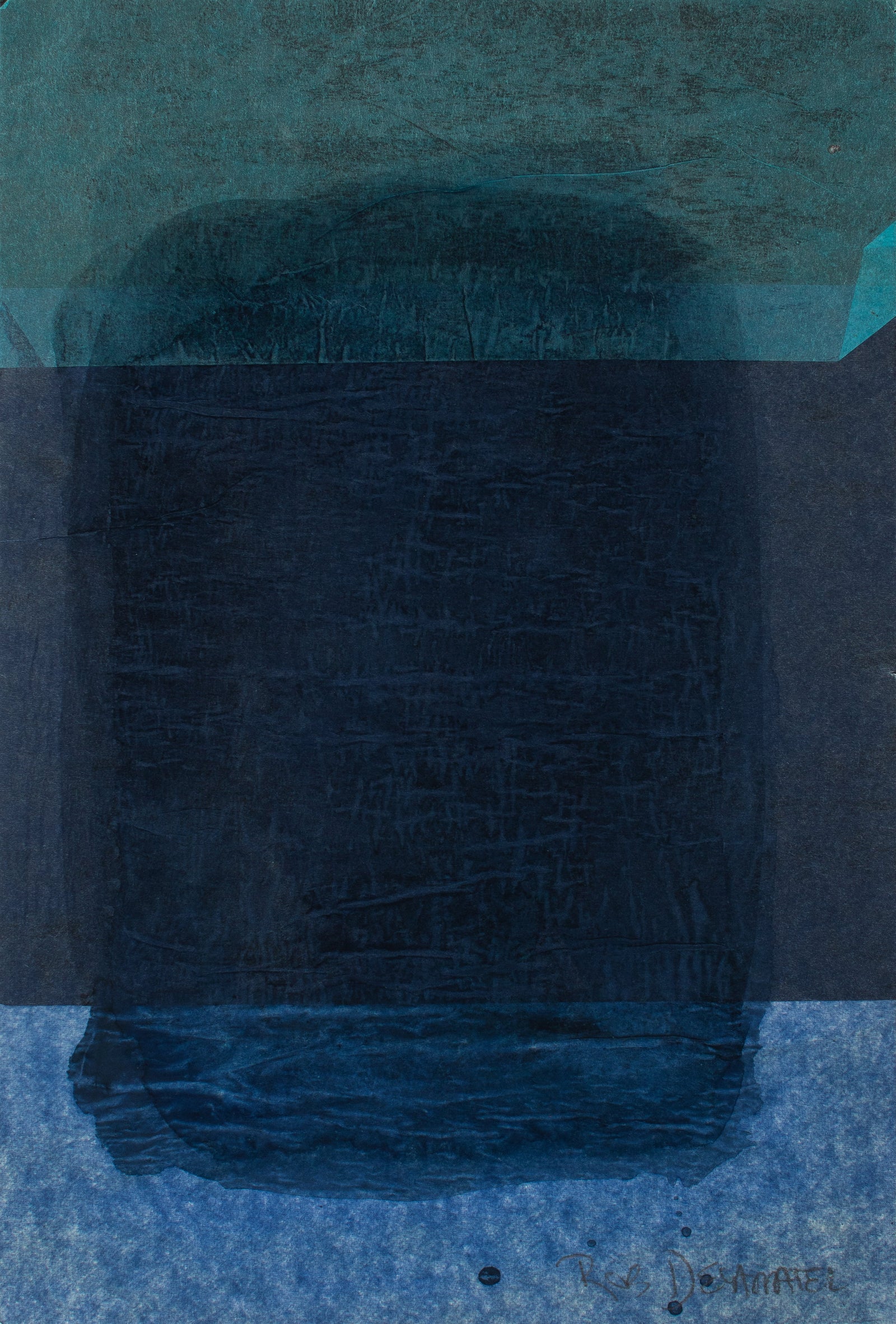 <i>Remembering Rothko II</i> <br>2019 Mixed Media <br><br>#B3744