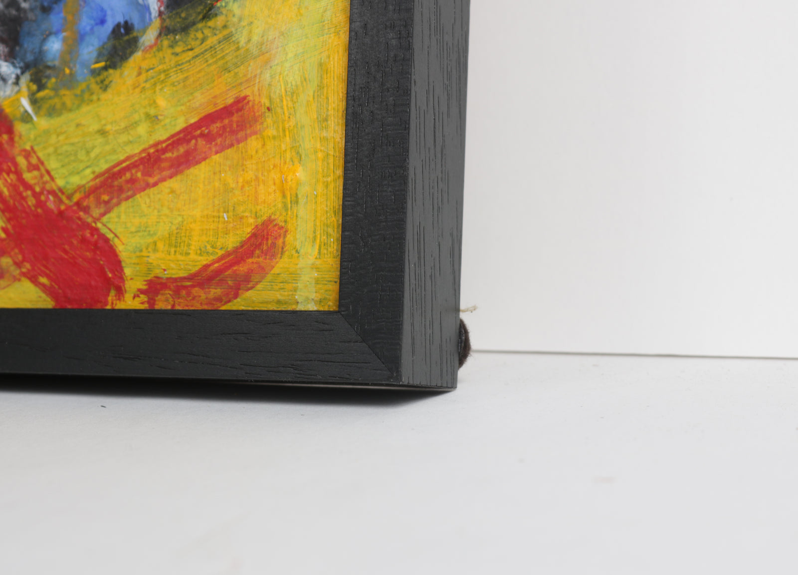 Vivid Abstract Expressionist Painting <br>Early 2000s Oil <br><br>#B4173