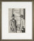 <i>He Drove The Wild West Wild</i> <br>1950s Ink & Charcoal <br><br>#B4502