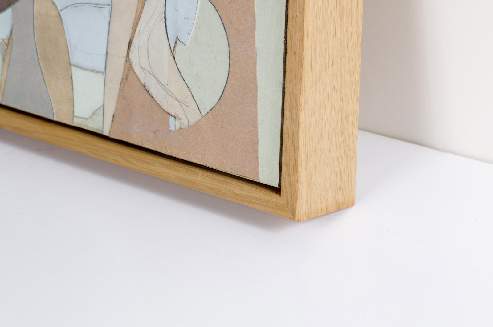 <i>Echo, Echo</i> <br>2021 Collage on Wood <br><br>#B5006