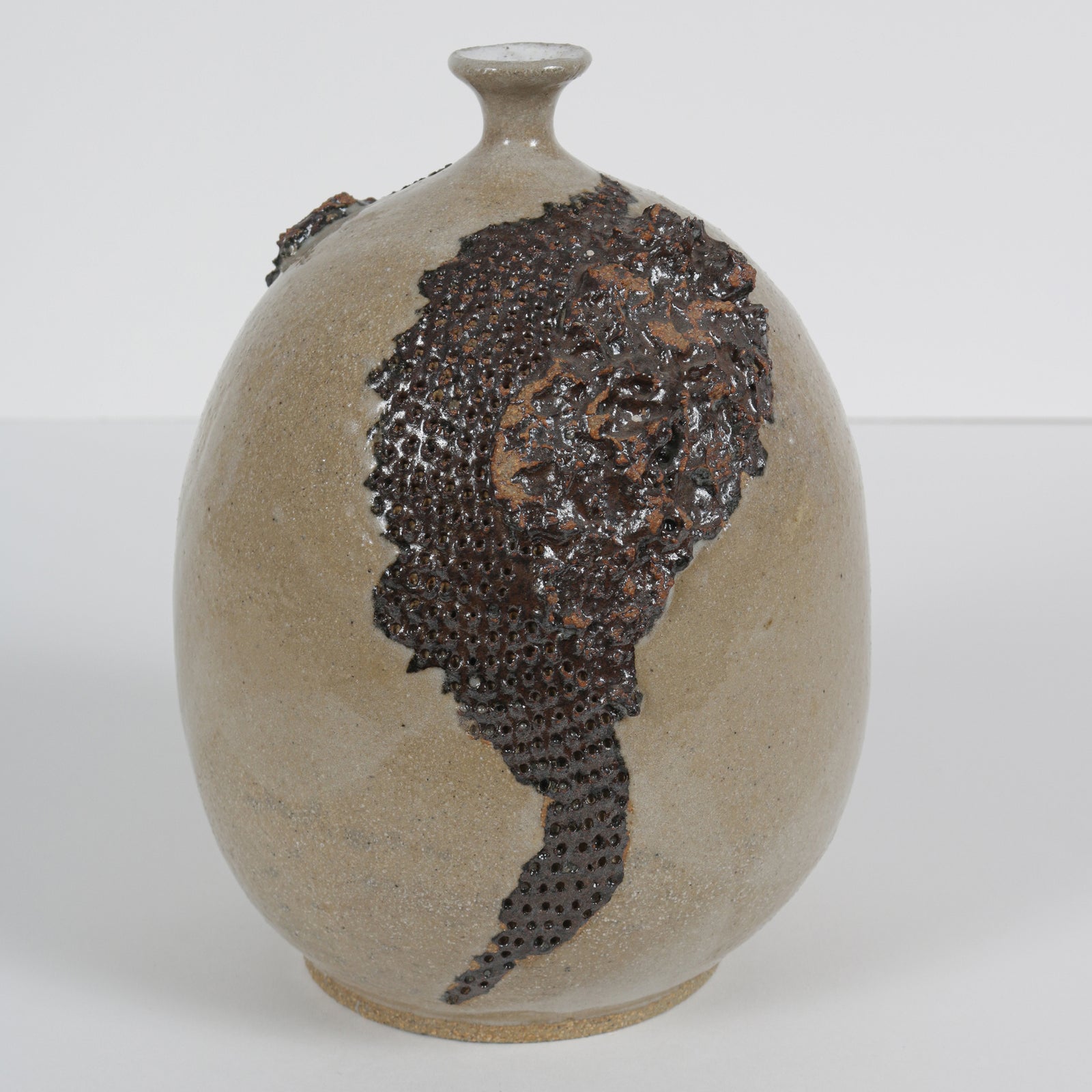 1988 Handmade Ceramic with Scale Motif <br><br>#B5936